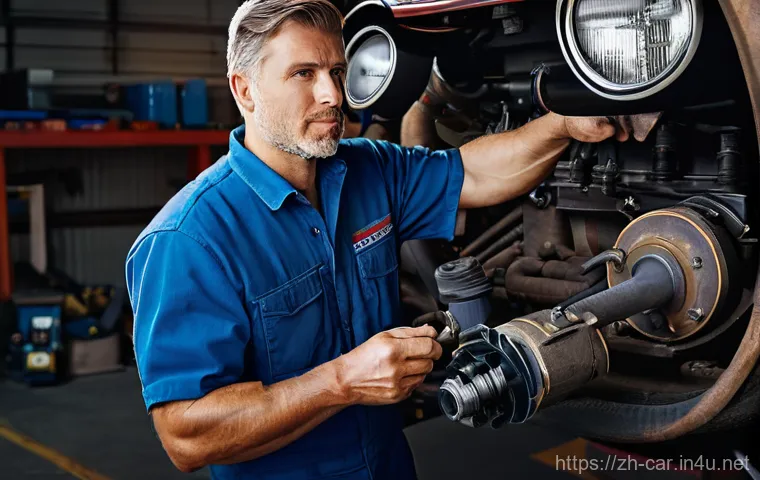 자동차정비사로서 기술을 발전시키는 방법 - Here are three detailed image generation prompts in English, inspired by the provided text and adher...