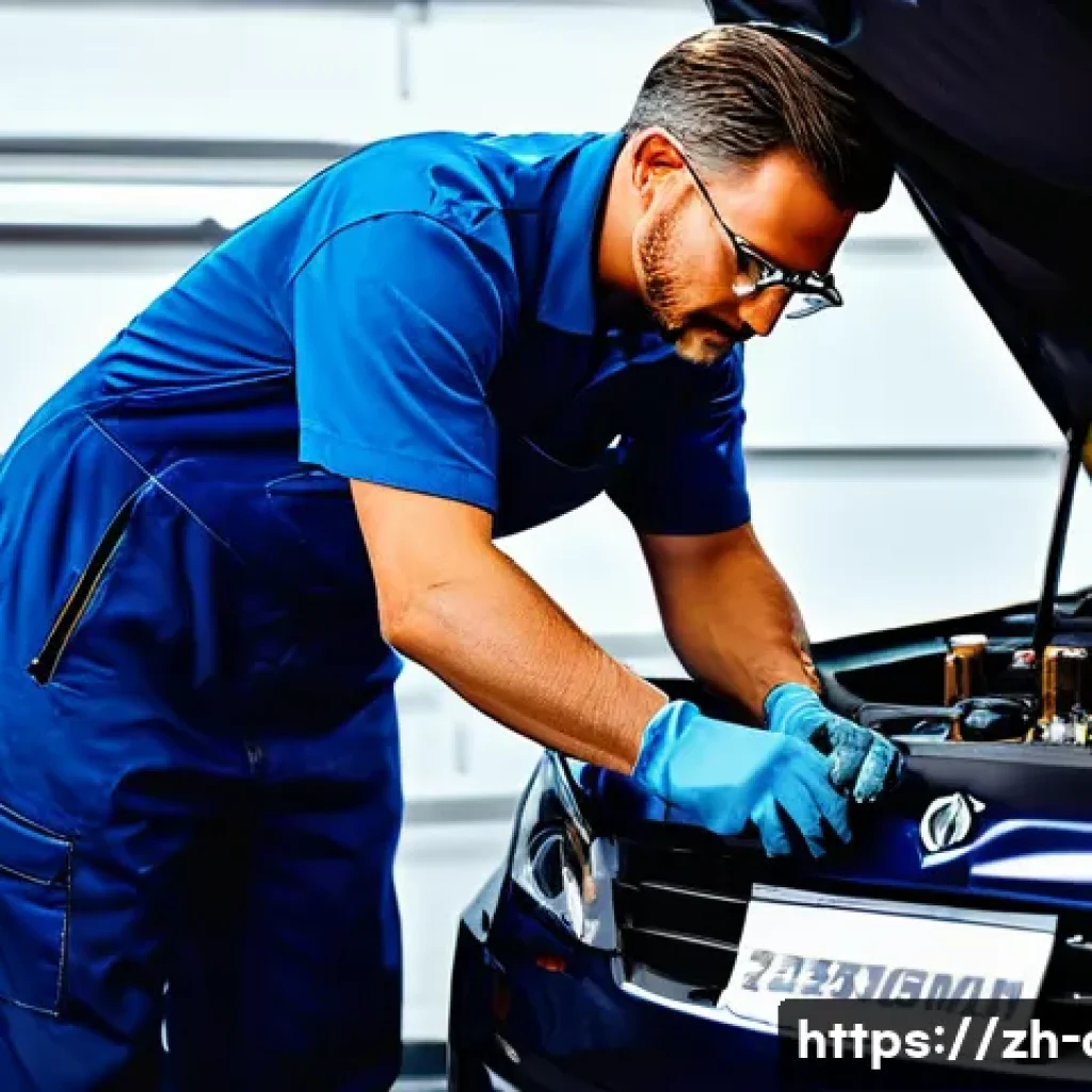 자동차정비 직종별 연봉 비교 - **Prompt 1: The Master Engine Technician**
A highly experienced male automotive technician, mid-...