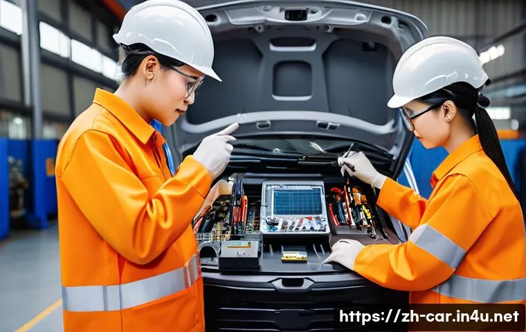 新能源汽车维修:汽修技师的财富密码! 4 자동차정비사와 친환경 차량 정비의 미래 관련 이미지 2